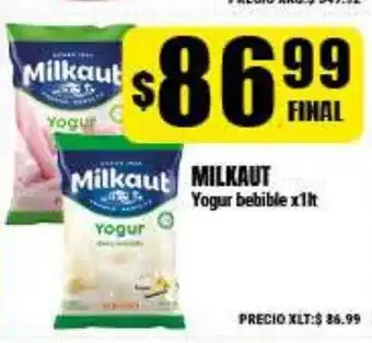 Supermayorista Vital Milkaut Yogar bebible x1lt oferta