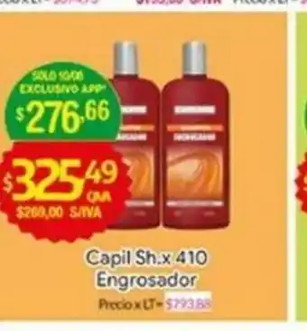 Medamax Capil Sh. x 410 Engrosador oferta