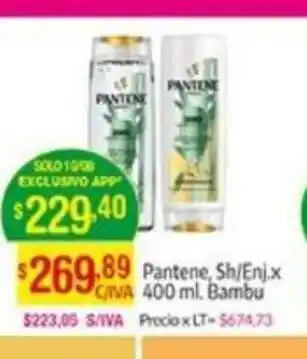 Medamax Pantene, Sh/Enj x 400ml Bambu oferta