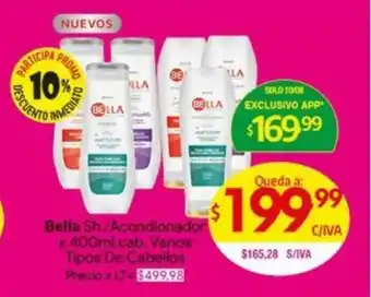 Medamax Bella Sh/Acondicionador x 400ml oferta