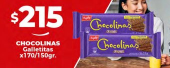 Supermayorista Vital CHOCOLINAS Galletitas x170/150gr. oferta
