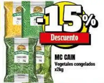 Supermayorista Vital Mic Cain Vegetales congeladon x2kg oferta