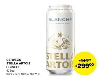 Atomo Conviene CERVEZA STELLA ARTOIS BLANCHE 473cc oferta