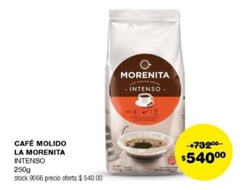 Atomo Conviene CAFÉ MOLIDO LA MORENITA INTENSO 250g oferta