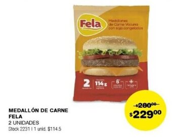 Atomo Conviene MEDALLÓN DE CARNE FELA 2 UNIDADES oferta