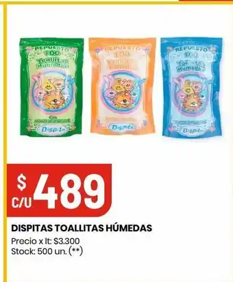 Changomas Dispitas toallitas húmedas oferta