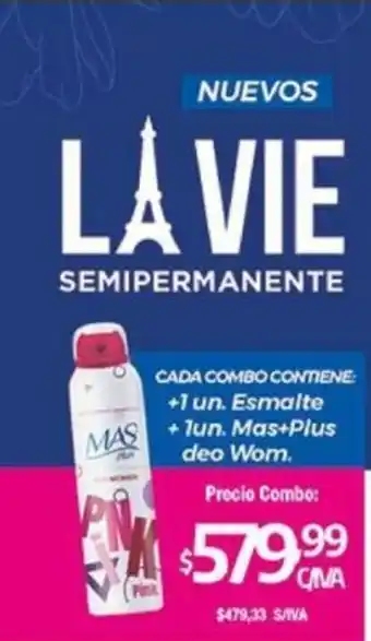 Medamax La Vie Cada combo contiene oferta