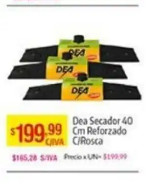 Medamax Dea Secador 40 Cm Reforzado C/Rosca oferta