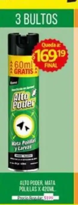 Medamax Alto Poder, Mata Polillas x 420ml oferta