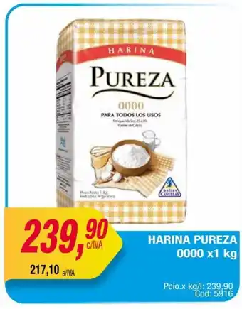 Maxiconsumo HARINA PUREZA 0000 x 1 kg oferta