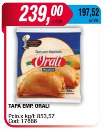 Maxiconsumo TAPA EMP. ORALI oferta