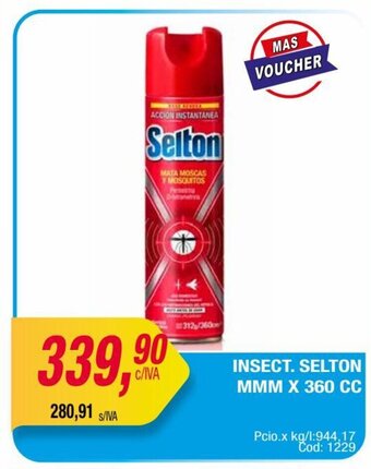 Maxiconsumo INSECT. SELTON MMM X 360 CC oferta