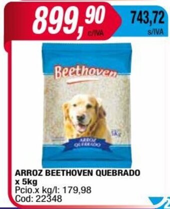 Maxiconsumo ARROZ BEETHOVEN QUEBRADO x 5kg oferta