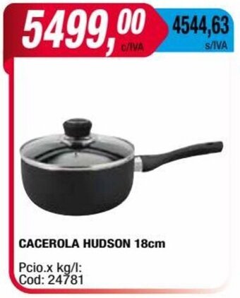Maxiconsumo CACEROLA HUDSON 18cm oferta