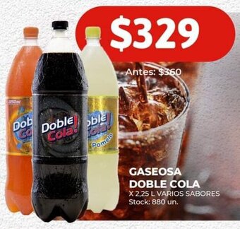 Super MAMI GASEOSA DOBLE COLA X 2,25 L VARIOS SABORES oferta