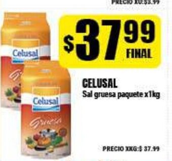 Supermayorista Vital Celusal Sal gruesa paquete x1kg oferta