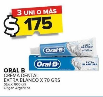 Carrefour Maxi Crema dental oral-b x 70g oferta
