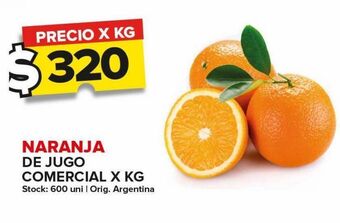 Carrefour Maxi Naranja de jugo comercial x kg oferta