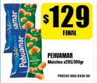 Supermayorista Vital Pehuamar Maicitos x285/300gr oferta