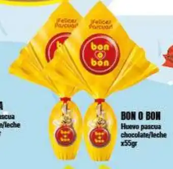Supermayorista Vital Bon O Bon Huevo pascua chocolate/leche x55gr oferta