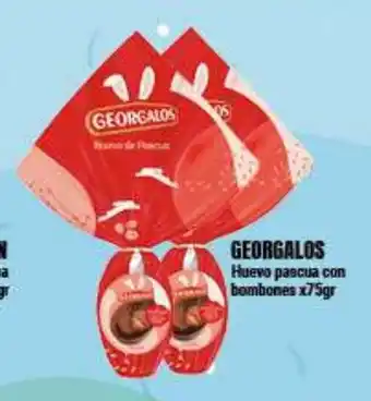 Supermayorista Vital Georgalos Huevo pascua con bombones x75gr oferta