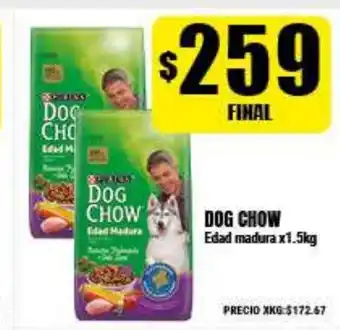 Supermayorista Vital Dog Chow Edad madura x1.5kg oferta