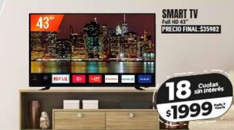 Supermayorista Vital Smart TV Full HD 43" oferta
