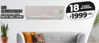 Supermayorista Vital Aire Acondicionado split frío/calor 3450w oferta