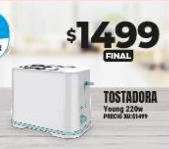 Supermayorista Vital Tostadora Young 220w oferta