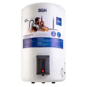 Pinturerías Rex Termotanque eléctrico bgh 65 lts carga inferior para colgar pnh205902 oferta