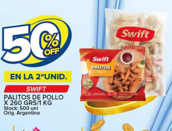 Carrefour Maxi Swift Palitos De Pollo x 260 grs oferta