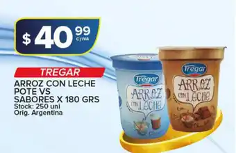 Carrefour Maxi Tregar Arroz Con Leche Pote vs Sabores x 180 grs oferta