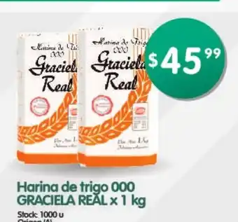 Supermercados Buenos Días Graciela Real Harina de Trigo 000 x 1 kg oferta
