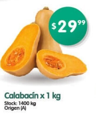 Supermercados Buenos Días Calabacín x 1kg oferta