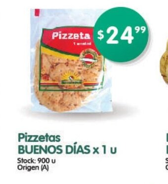 Supermercados Buenos Días Buenos Días Pizzetas x 1u oferta