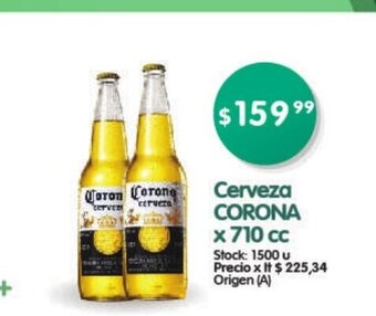 Supermercados Buenos Días Corona Cerveza x 710cc oferta