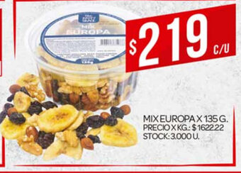 Supermercados DIA Mix Europa x 135 g oferta
