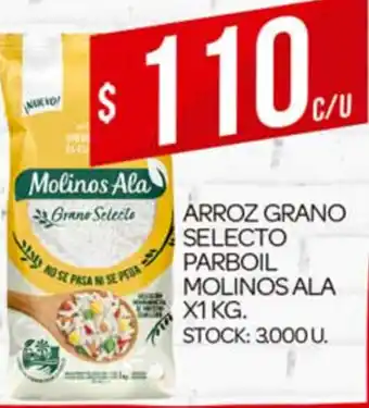 Supermercados DIA Molinos Ala Arroz Grano Selecto Parboil x 1kg oferta