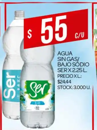 Supermercados DIA Agua Sin Gas/ Bajo Sodo Ser x 225L oferta