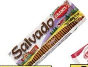Coto GALLETITAS DE SALVADO GRANIX, PAQ. X 240 G. STOCK 1.000 U. COD. 488991 oferta