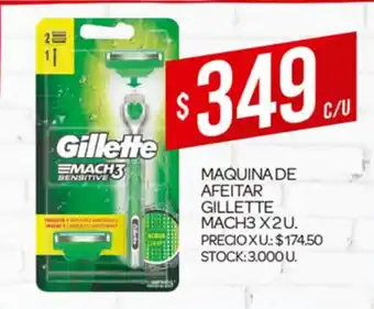 Supermercados DIA Gillete Maquinade Afeitar Mach3 x 2 U oferta