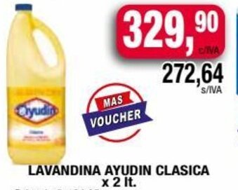 Maxiconsumo LAVANDINA AYUDIN CLASICA x 2 lt. oferta