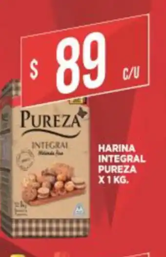 Supermercados DIA Pureza Harina Integral x kilo oferta