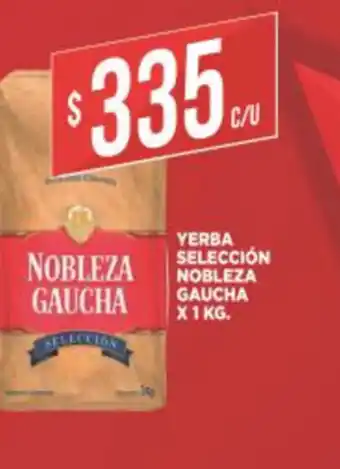 Supermercados DIA Nobleza Gaucha Yerba Selección x 1 kg oferta
