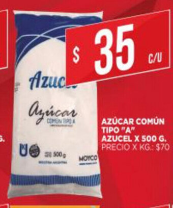 Supermercados DIA Azucel Azúcar Común Tipo "A" x 500g oferta