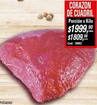 Maxiconsumo CORAZON DE CUADRIL oferta