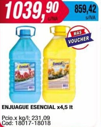 Maxiconsumo ENJUAGUE ESENCIAL x4,5 It oferta
