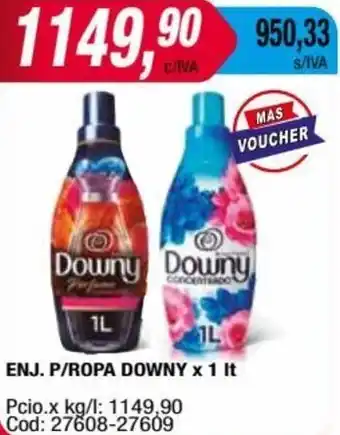 Maxiconsumo ENJ. P/ROPA DOWNY x 1 It oferta