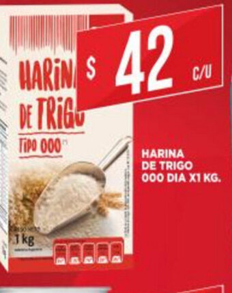 Supermercados DIA Harina De Trigo 000 Dia x 1kg oferta
