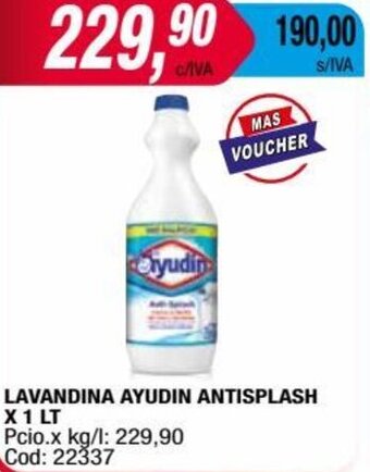 Maxiconsumo LAVANDINA AYUDIN ANTISPLASH X 1 LT oferta